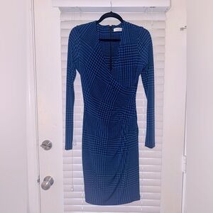 Calvin Klein Long Sleeve Mini Dress